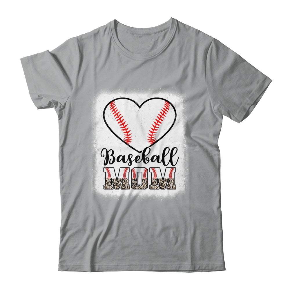 Baseball Mom Leopard Mothers Day Mom Shirt & Tank Top | siriusteestore