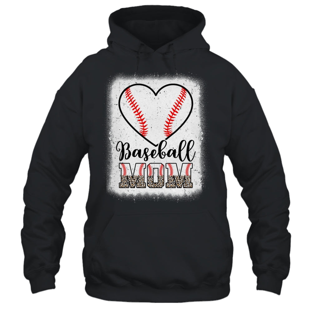 Baseball Mom Leopard Mothers Day Mom Shirt & Tank Top | siriusteestore