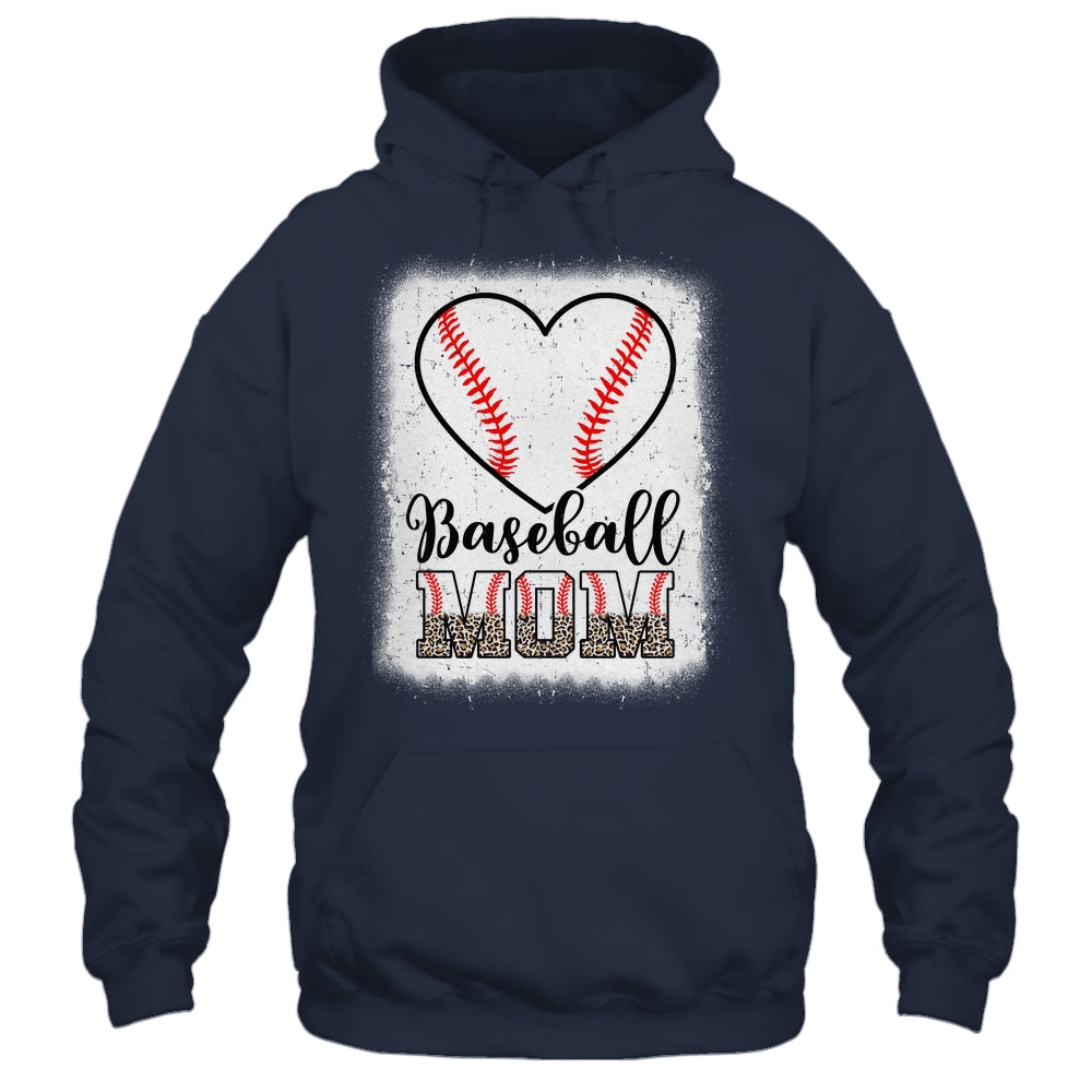 Baseball Mom Leopard Mothers Day Mom Shirt & Tank Top | siriusteestore