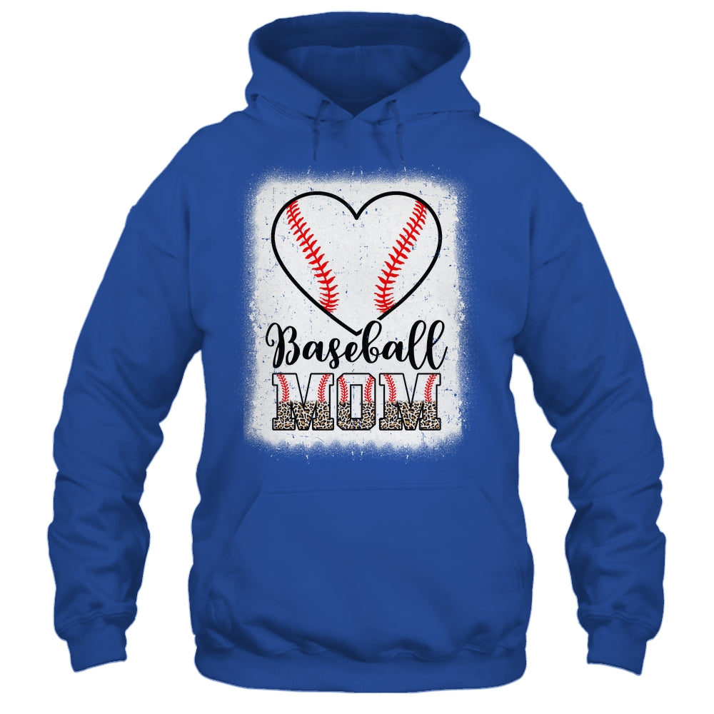 Baseball Mom Leopard Mothers Day Mom Shirt & Tank Top | siriusteestore