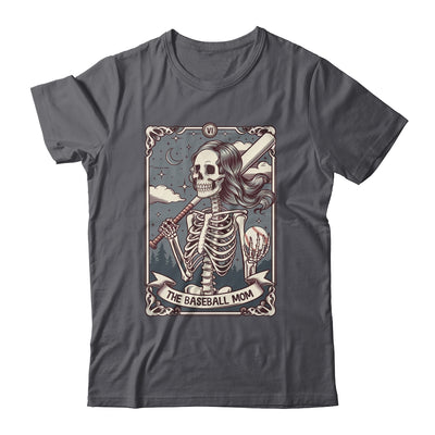 Baseball Mom Tarot Card Skeleton Baseball Mama Mothers Day Shirt & Tank Top | siriusteestore