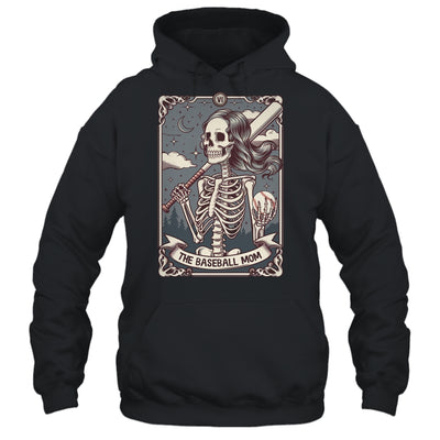 Baseball Mom Tarot Card Skeleton Baseball Mama Mothers Day Shirt & Tank Top | siriusteestore