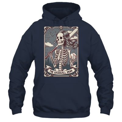 Baseball Mom Tarot Card Skeleton Baseball Mama Mothers Day Shirt & Tank Top | siriusteestore