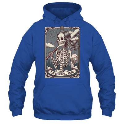 Baseball Mom Tarot Card Skeleton Baseball Mama Mothers Day Shirt & Tank Top | siriusteestore