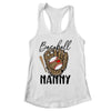 Baseball Nanny Leopard Game Day Women Lover Mothers Day Shirt & Tank Top | siriusteestore