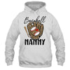 Baseball Nanny Leopard Game Day Women Lover Mothers Day Shirt & Tank Top | siriusteestore