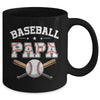 Baseball Papa For Fathers Day Baseball Lovers Mug | siriusteestore