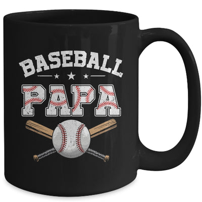 Baseball Papa For Fathers Day Baseball Lovers Mug | siriusteestore