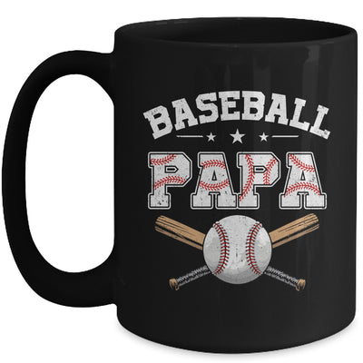 Baseball Papa For Fathers Day Baseball Lovers Mug | siriusteestore