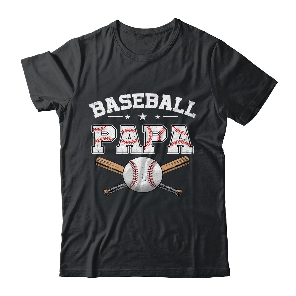 Baseball Papa For Fathers Day Baseball Lovers Shirt & Hoodie | siriusteestore