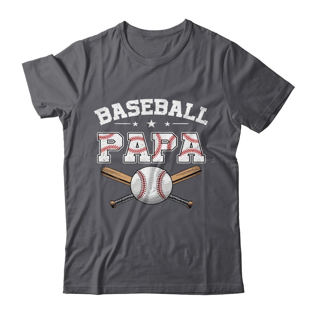 Baseball Papa For Fathers Day Baseball Lovers Shirt & Hoodie | siriusteestore