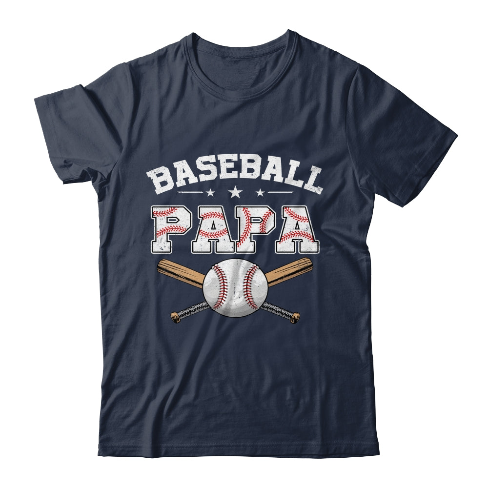 Baseball Papa For Fathers Day Baseball Lovers Shirt & Hoodie | siriusteestore