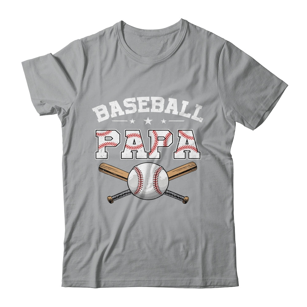 Baseball Papa For Fathers Day Baseball Lovers Shirt & Hoodie | siriusteestore