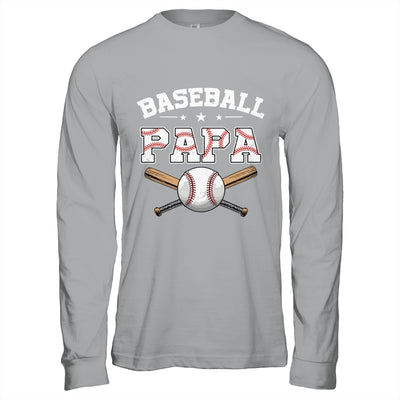 Baseball Papa For Fathers Day Baseball Lovers Shirt & Hoodie | siriusteestore