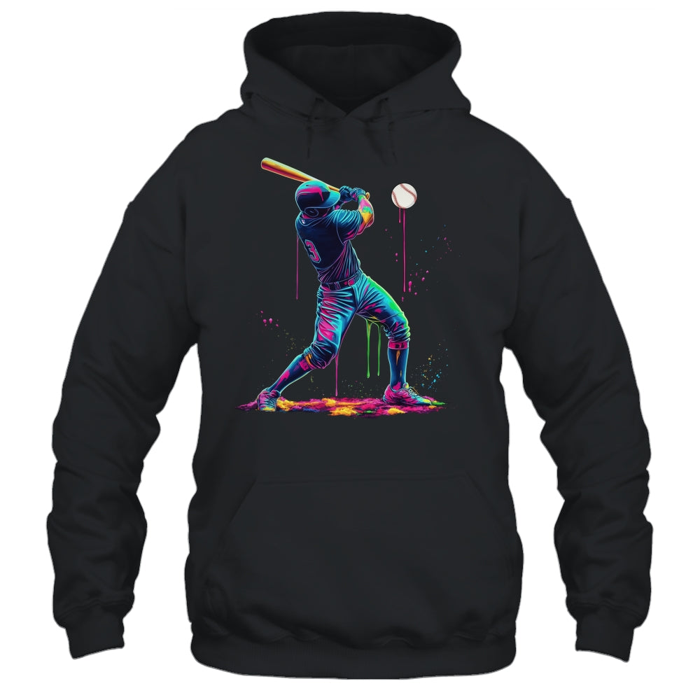 Baseball Player Sprinkles Drip Ice Cream Lover Men Women Shirt & Tank Top | siriusteestore
