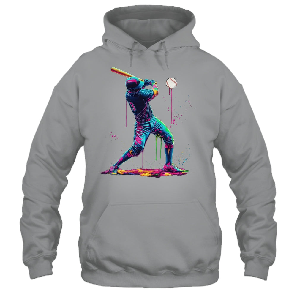 Baseball Player Sprinkles Drip Ice Cream Lover Men Women Shirt & Tank Top | siriusteestore
