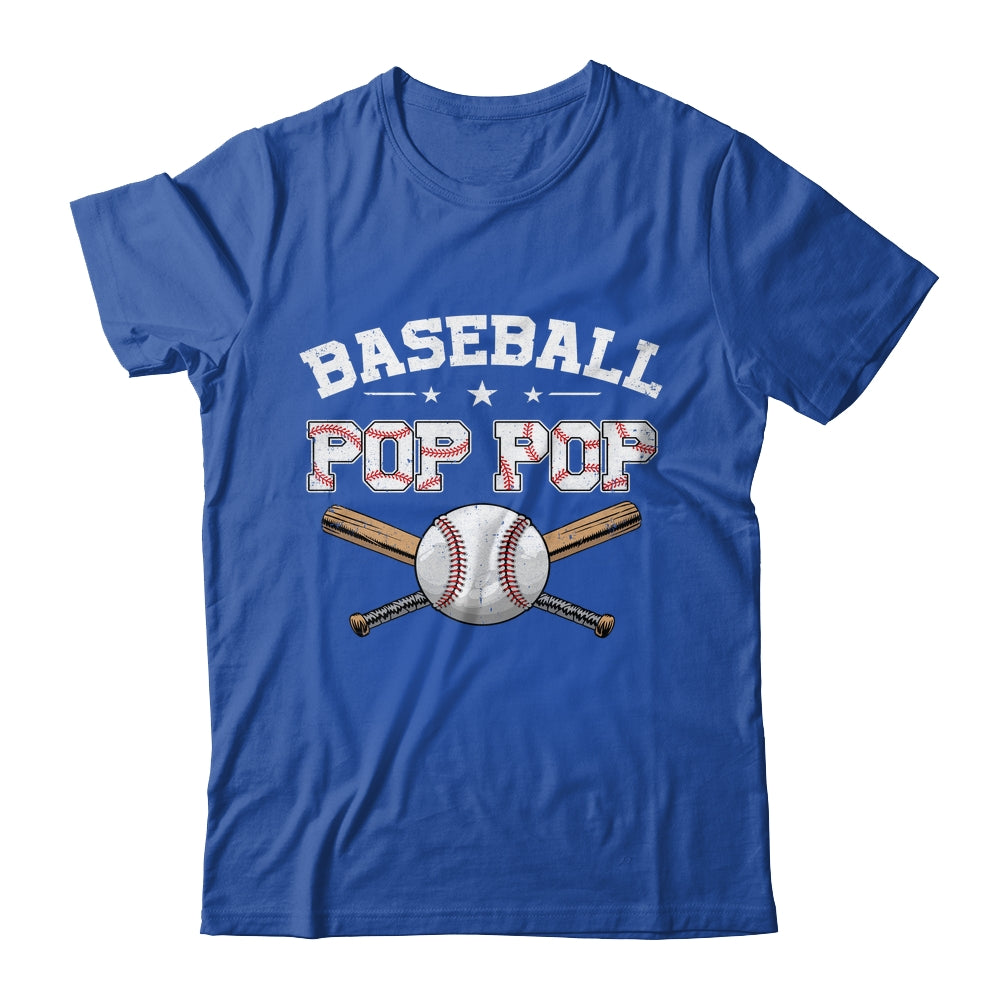 Baseball Pop Pop For Fathers Day Baseball Lovers Shirt & Hoodie | siriusteestore