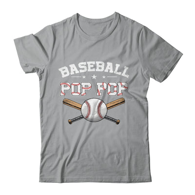 Baseball Pop Pop For Fathers Day Baseball Lovers Shirt & Hoodie | siriusteestore