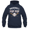 Baseball Pop Pop For Fathers Day Baseball Lovers Shirt & Hoodie | siriusteestore