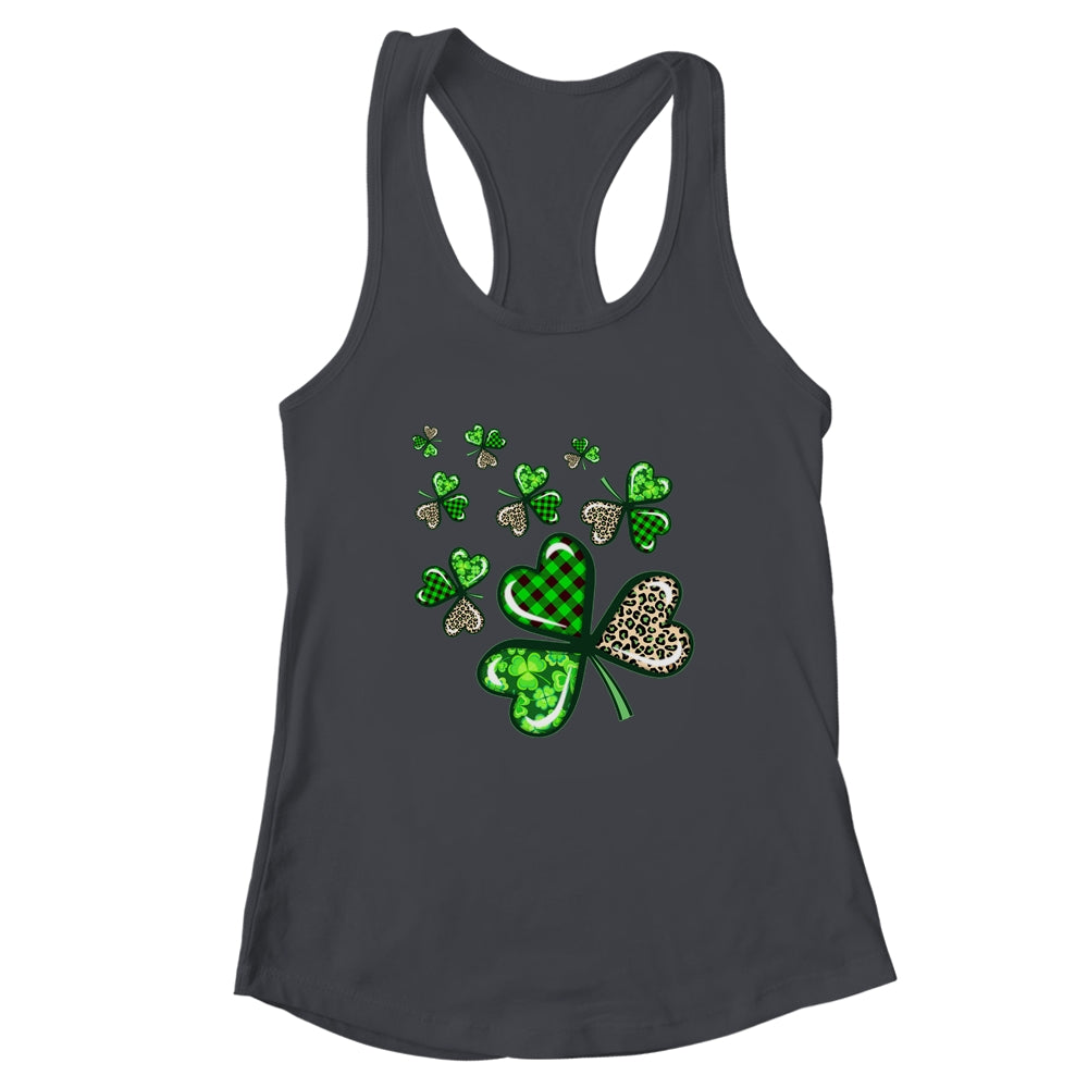 Baseball Shamrock St Patricks Day Clover With Baseball Love Shirt & Tank Top | siriusteestore
