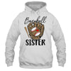 Baseball Sister Leopard Game Day Women Lover Mothers Day Shirt & Tank Top | siriusteestore