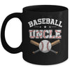 Baseball Uncle For Fathers Day Baseball Lovers Mug | siriusteestore