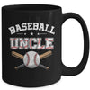 Baseball Uncle For Fathers Day Baseball Lovers Mug | siriusteestore