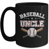 Baseball Uncle For Fathers Day Baseball Lovers Mug | siriusteestore