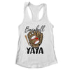 Baseball Yaya Leopard Game Day Women Lover Mothers Day Shirt & Tank Top | siriusteestore