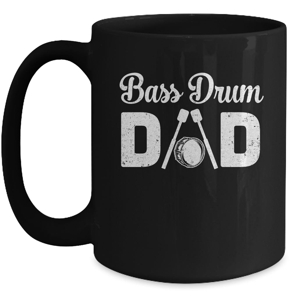Bass Drum Dad Funny Marching Band For Mothers Day Mug | siriusteestore
