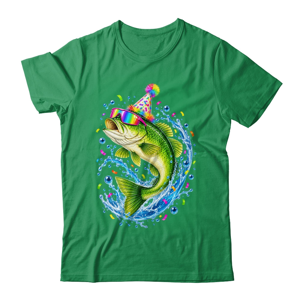 Bass Fish Freshwater Birthday Fishing Birthday Funny Men Shirt & Hoodie | siriusteestore
