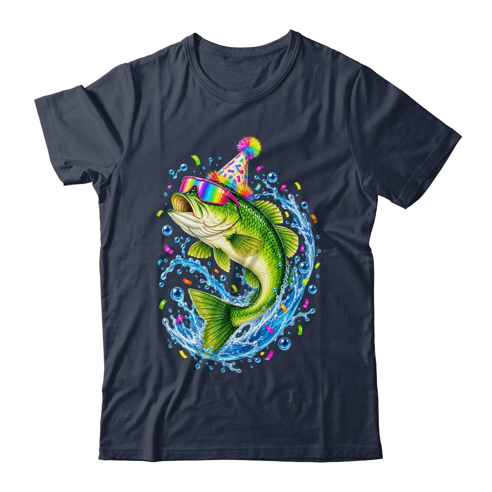 Bass Fish Freshwater Birthday Fishing Birthday Funny Men Shirt & Hoodie | siriusteestore