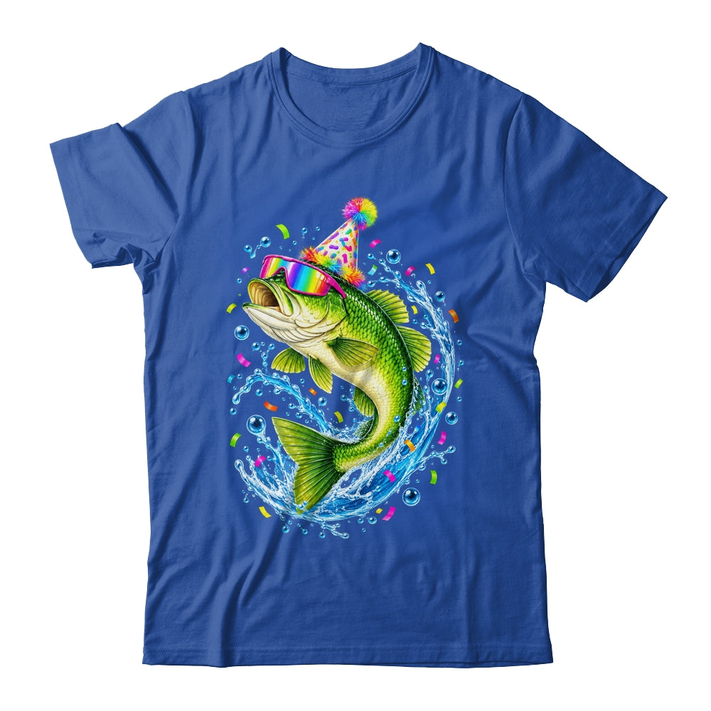 Bass Fish Freshwater Birthday Fishing Birthday Funny Men Shirt & Hoodie | siriusteestore