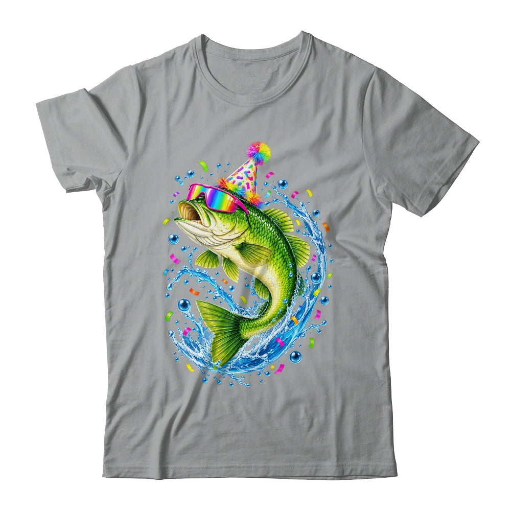 Bass Fish Freshwater Birthday Fishing Birthday Funny Men Shirt & Hoodie | siriusteestore