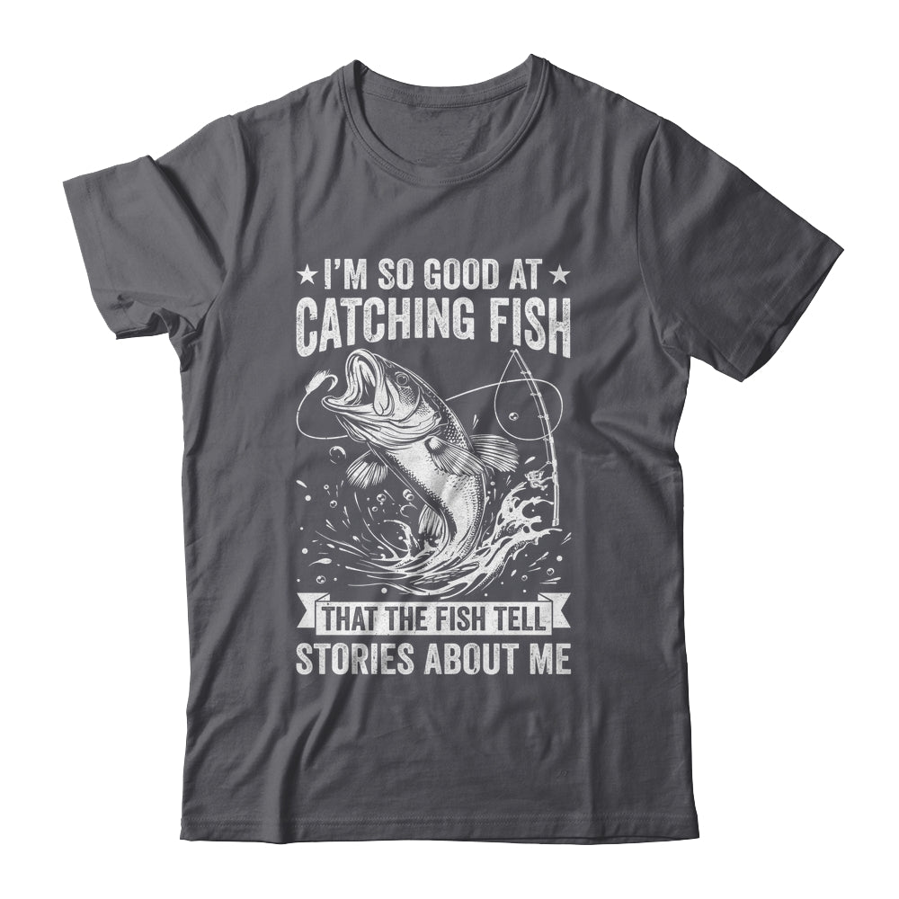 Bass Fishing Angler Funny Fisherman Catching Fish Shirt & Hoodie | siriusteestore