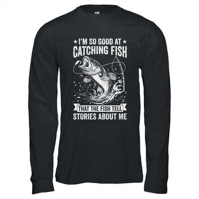 Bass Fishing Angler Funny Fisherman Catching Fish Shirt & Hoodie | siriusteestore
