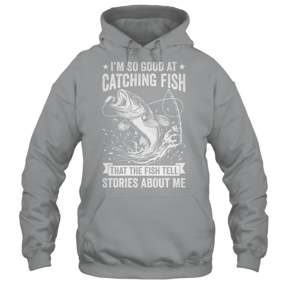 Bass Fishing Angler Funny Fisherman Catching Fish Shirt & Hoodie | siriusteestore