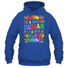 Be A Decent Human It's Not That Hard LGBT Men Women Groovy Shirt & Tank Top | siriusteestore
