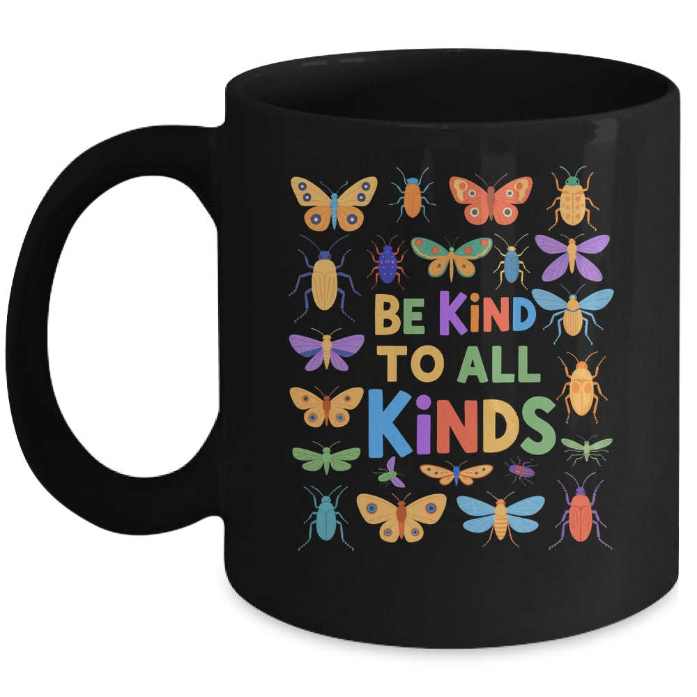 Be Kind To All Kinds Bugs Entomology Insect Collector Mug | siriusteestore