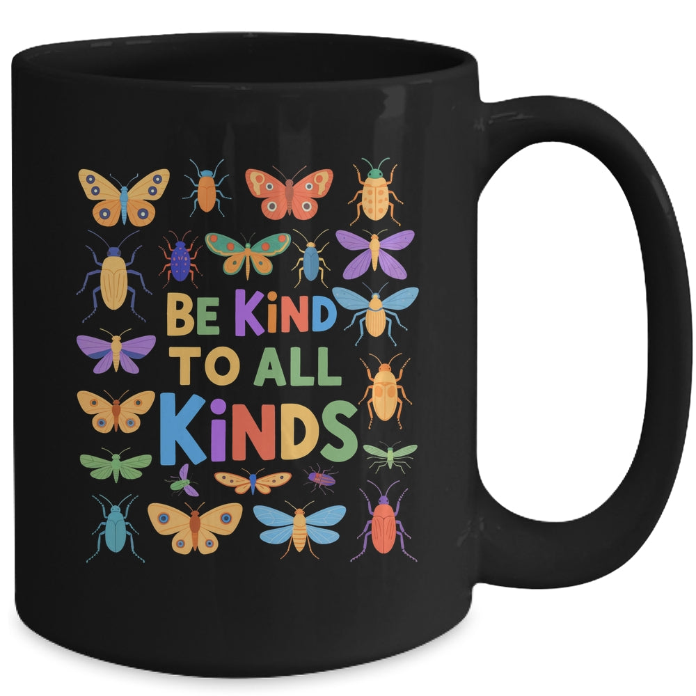 Be Kind To All Kinds Bugs Entomology Insect Collector Mug | siriusteestore
