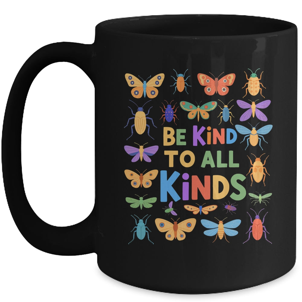 Be Kind To All Kinds Bugs Entomology Insect Collector Mug | siriusteestore
