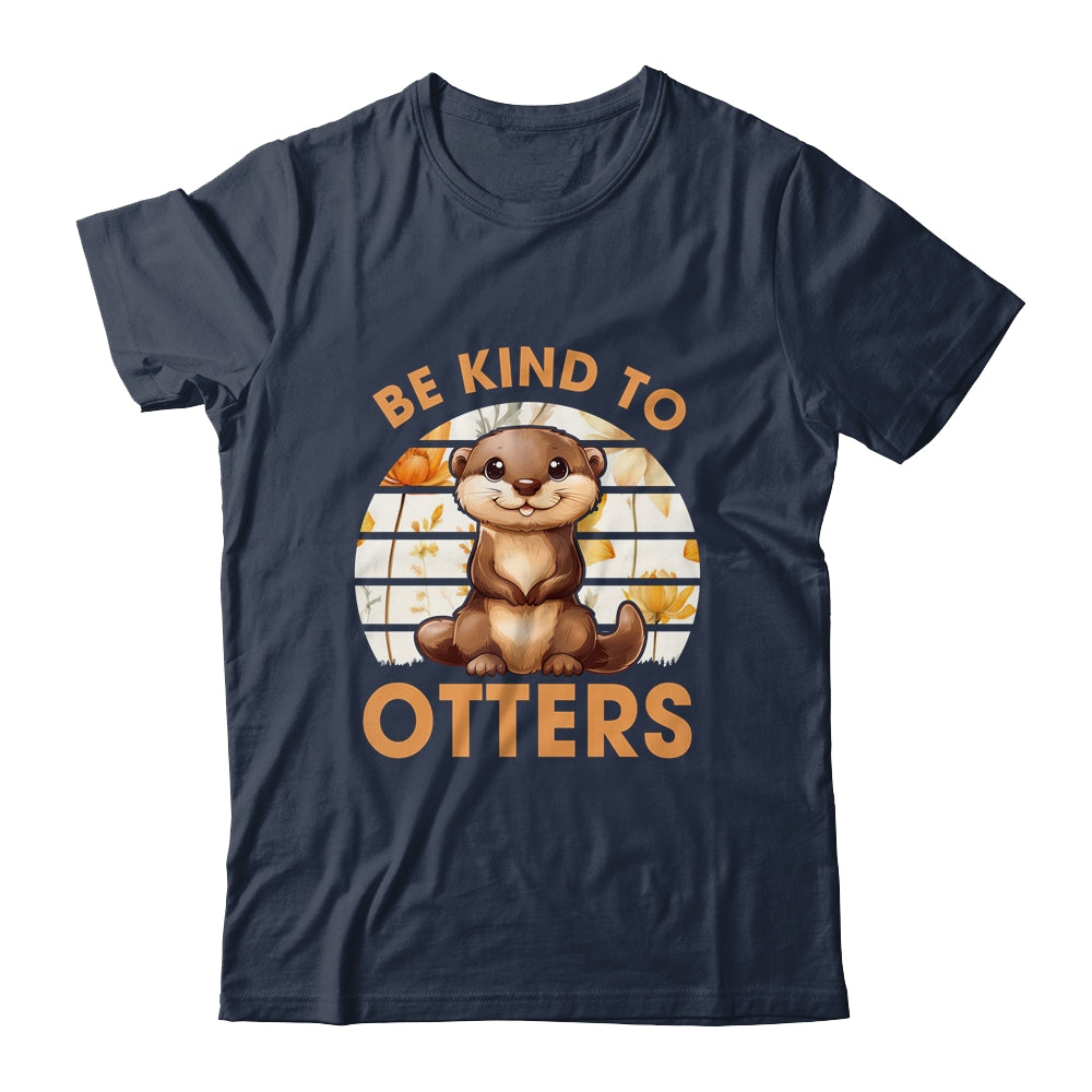 Be Kind To Otters For Kids Girls For Otter's Day Otter Lover Shirt & Tank Top | siriusteestore
