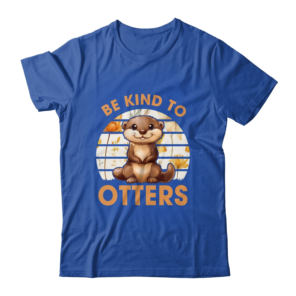 Be Kind To Otters For Kids Girls For Otter's Day Otter Lover Shirt & Tank Top | siriusteestore
