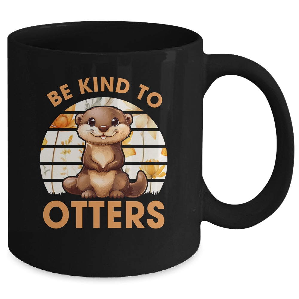 Be Kind To Otters For Kids Girls For Otter's Day Otter Lover Mug | siriusteestore
