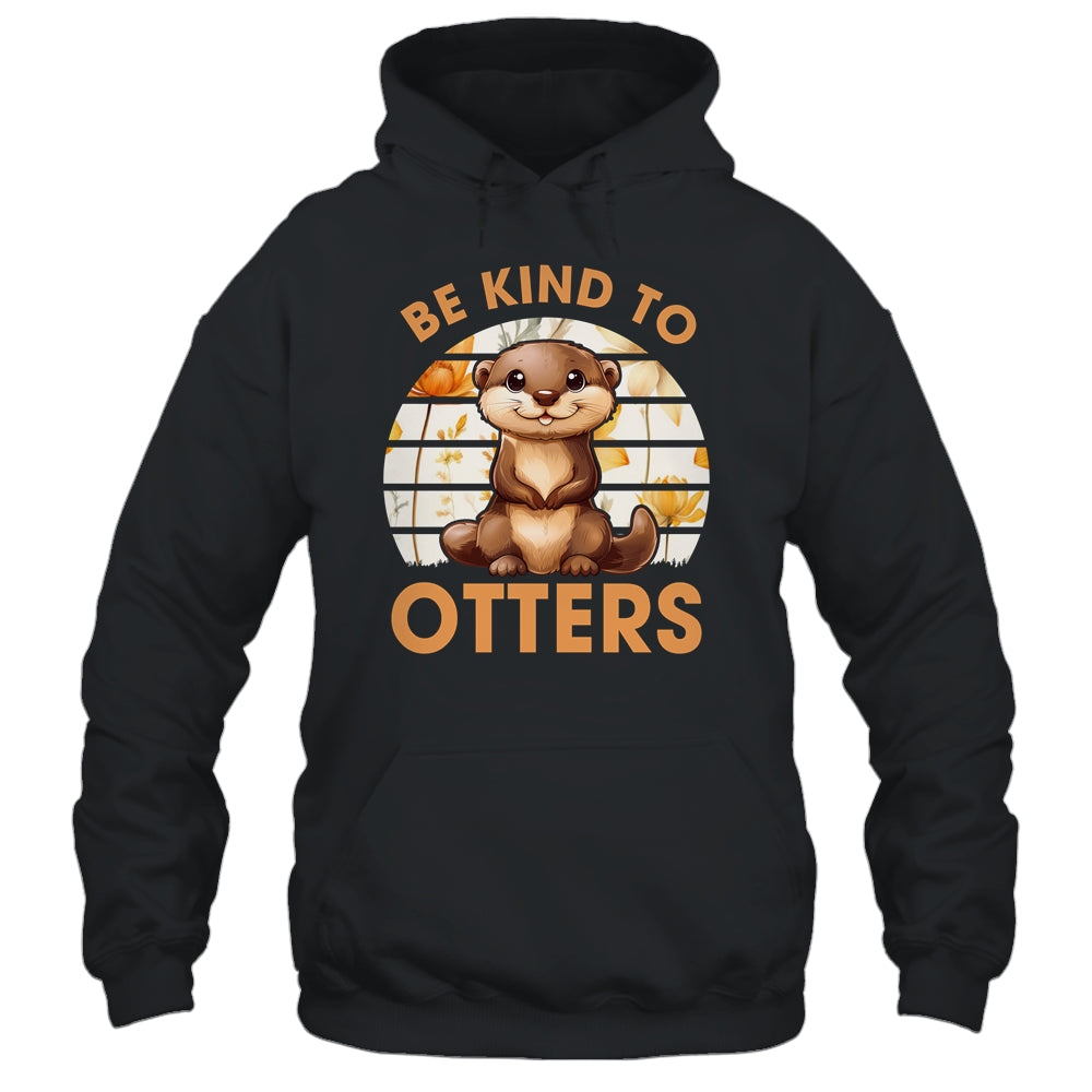 Be Kind To Otters For Kids Girls For Otter's Day Otter Lover Shirt & Tank Top | siriusteestore