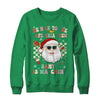 Be Nice To The Cafeteria Crew Santa Christmas Lunch Lady Shirt & Sweatshirt | siriusteestore