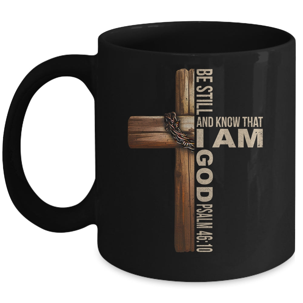 Be Still And Know God Christian Bible Verse Faith Men Women Mug | siriusteestore