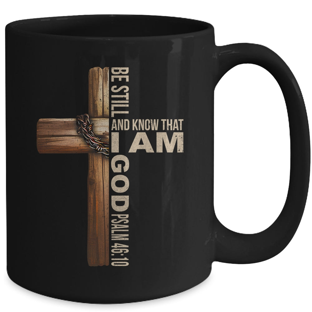 Be Still And Know God Christian Bible Verse Faith Men Women Mug | siriusteestore