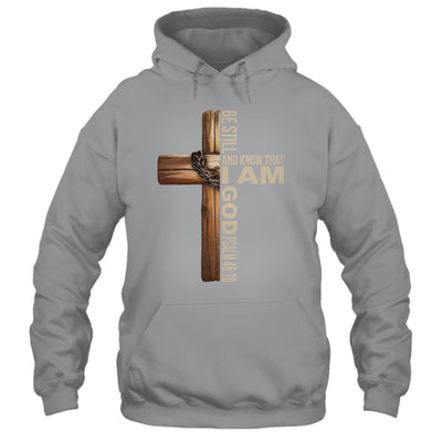 Be Still And Know God Christian Bible Verse Faith Men Women Shirt & Tank Top | siriusteestore