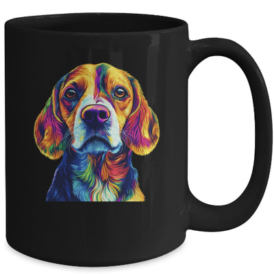 Beagle Dog Colorful Face Dog Lover Men Women Mug | siriusteestore